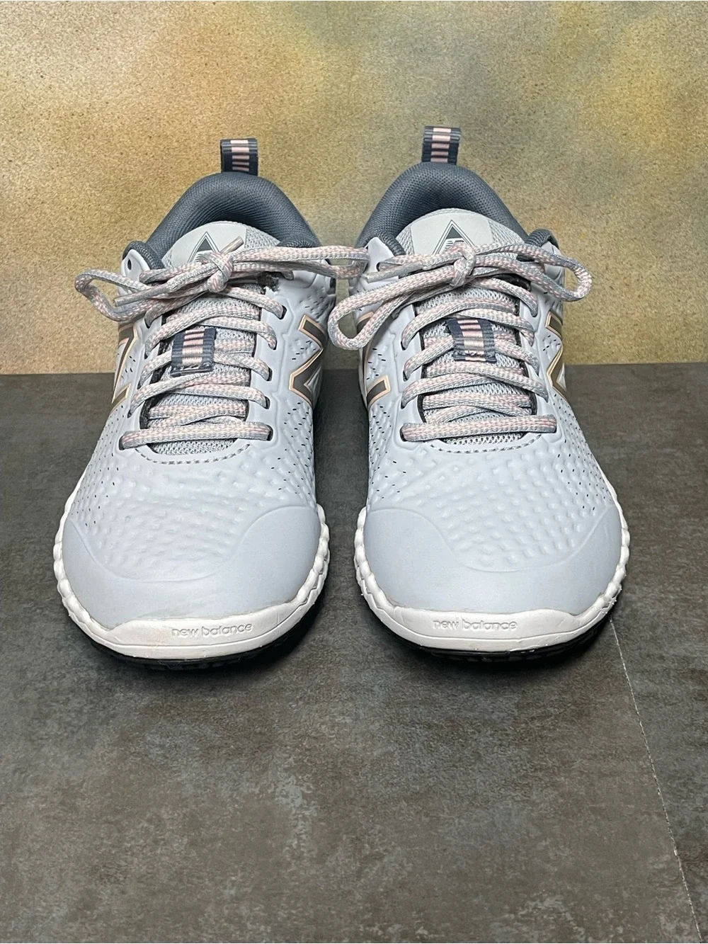 New Balance 806 Industrial Women's Wide Work Sneakers WID806P1 Grey Fox Sz 7.5D